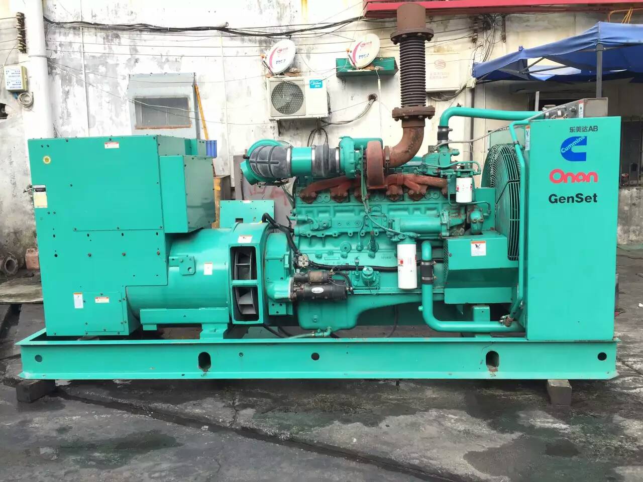 盐亭租赁发电机-柴油发电机不正常冒烟的原因